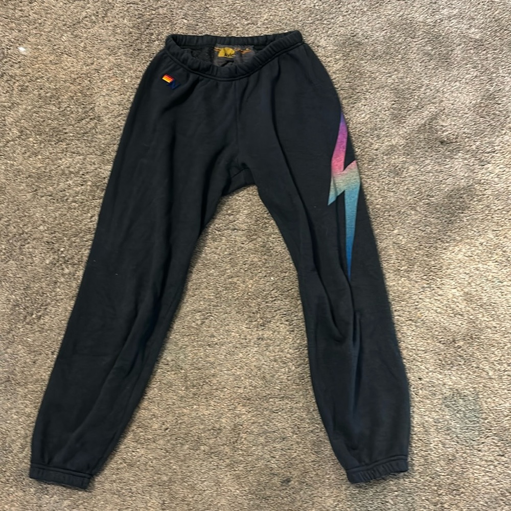 Aviator nation, dark gray sweatpants